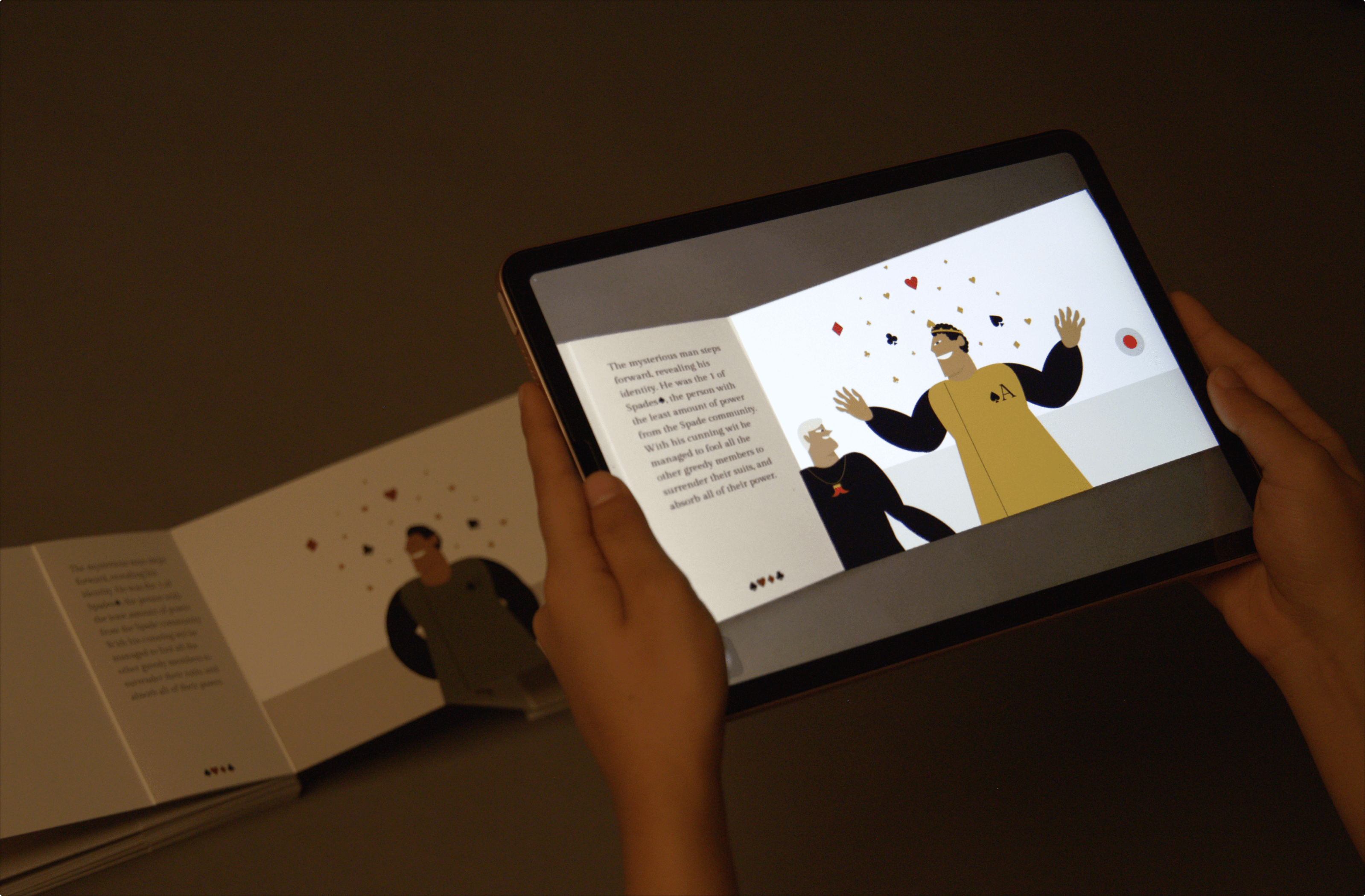 Immersive storytelling with AR